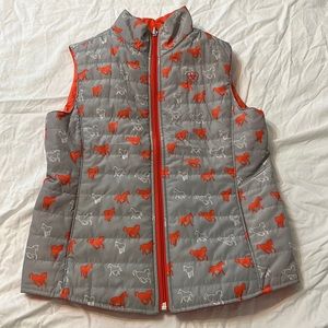 Girls riding vest